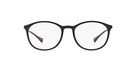 Prada Linea Rossa VPS04H Round Glasses .